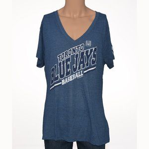 Toronto Blue Jays V Neck Comfort Sports Baseball T